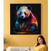 01 barevna panda obraz na platne
