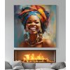 c5 obraz na platne Smejici se africka zena