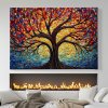 Obraz na plátně - Strom života Mozaika