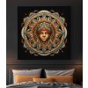 obraz na platne indianska mandala oblicej 04