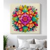 obraz na platne mandala kvet kvetina kvetinka 04