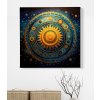 obraz na platne slunce astrologie mandala 04
