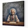 Obraz na plátně - Albert Einstein popsaná tabule