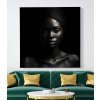01 7756 africanka africka zena cernoska portret fotka obraz na platne