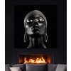 02 7759 africanka africka zena cernoska portret fotka obraz na platne
