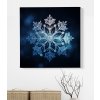 05 8313 mandala zima snih vlocka led geometrie obraz na platne