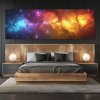 03 obraz na platne mlecna draha vesmir galaxie kvasar hvezda mlhovina asteroid meteorit