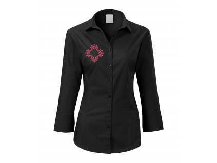KOSELA STYLE BLACK FRONT DOKR 02 CERVENA