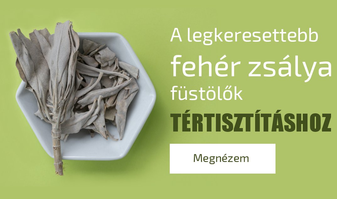 A legkeresettebb fehér zsálya füstölők