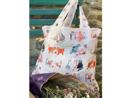 Skládací taška Alex Clark kočky mmf600x600