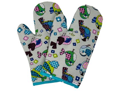 Kuchyňské chňapky ptáčci