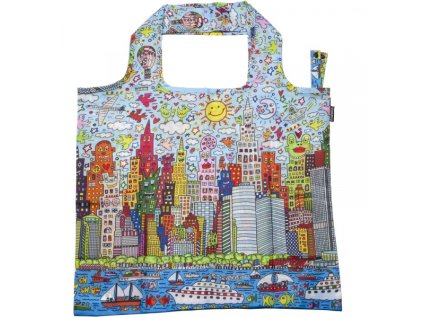 Skládací taška EKO - James Rizzi - New York