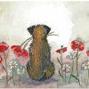Border and Poppies Placemat