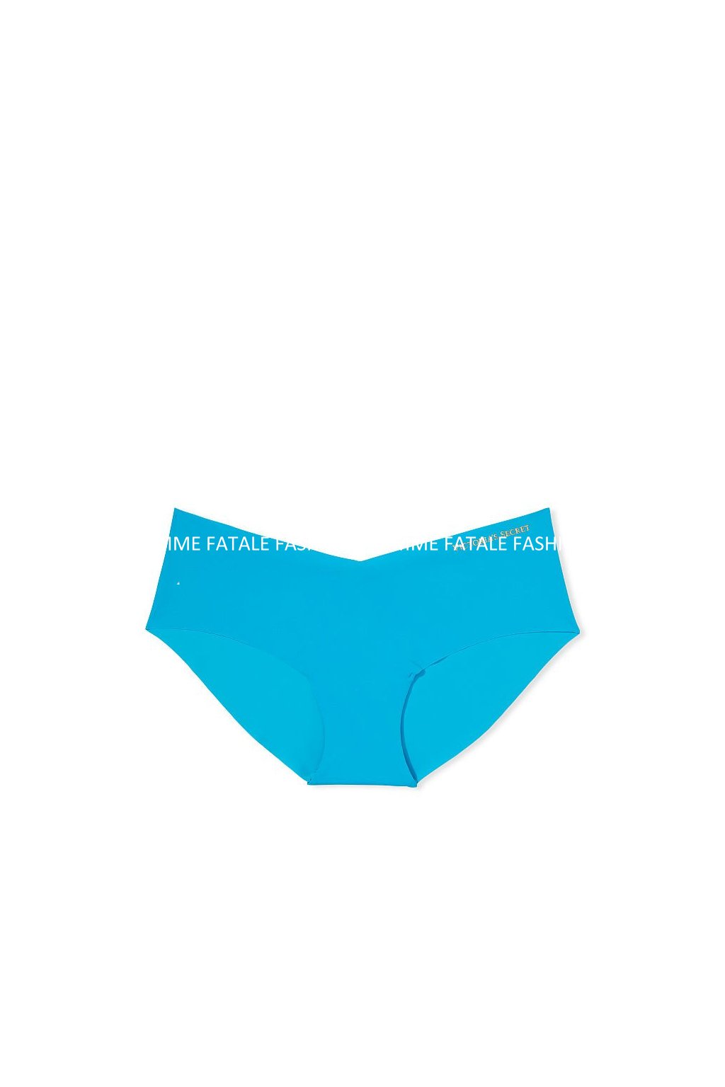 Victoria's Secret Bezešvé kalhotky No show Hiphugger Panty světlá modrá (2)