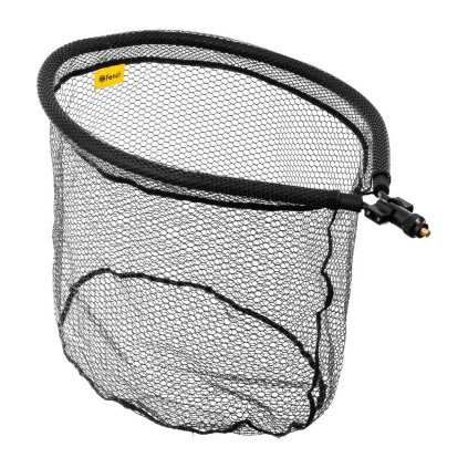 FENCL PREDATOR PREMIUM PRO spinning landing net head (Frame size M - 15,7" x 14", Floating version No, Net selection Rubberized)