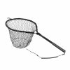 FENCL fly fishing net KING (Magnetic holder and safety cable Yes, Frame size M - 15,7" x 14", Floating version Yes, Net selection Rubberized, Handle selection Natural, Handle length 6")