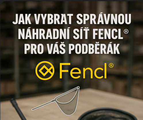 Jak vybrat správnou náhradní síť Fencl® pro váš podběrák