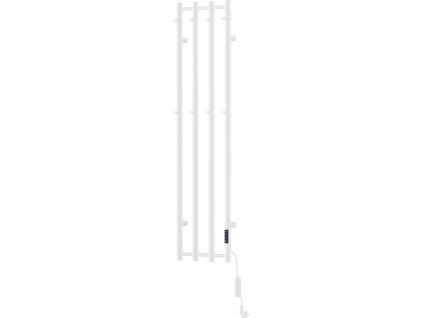 mexen pino elektricky radiator s vesaky na rucniky 1405 x 347 mm 250 w bily w301 1405 347 00 20a