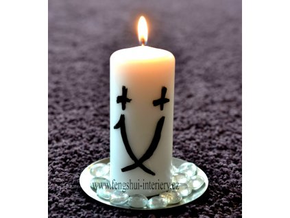 VĚŠTBA kaligrafická svíčka