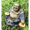 Smějící se Buddha s ingotem