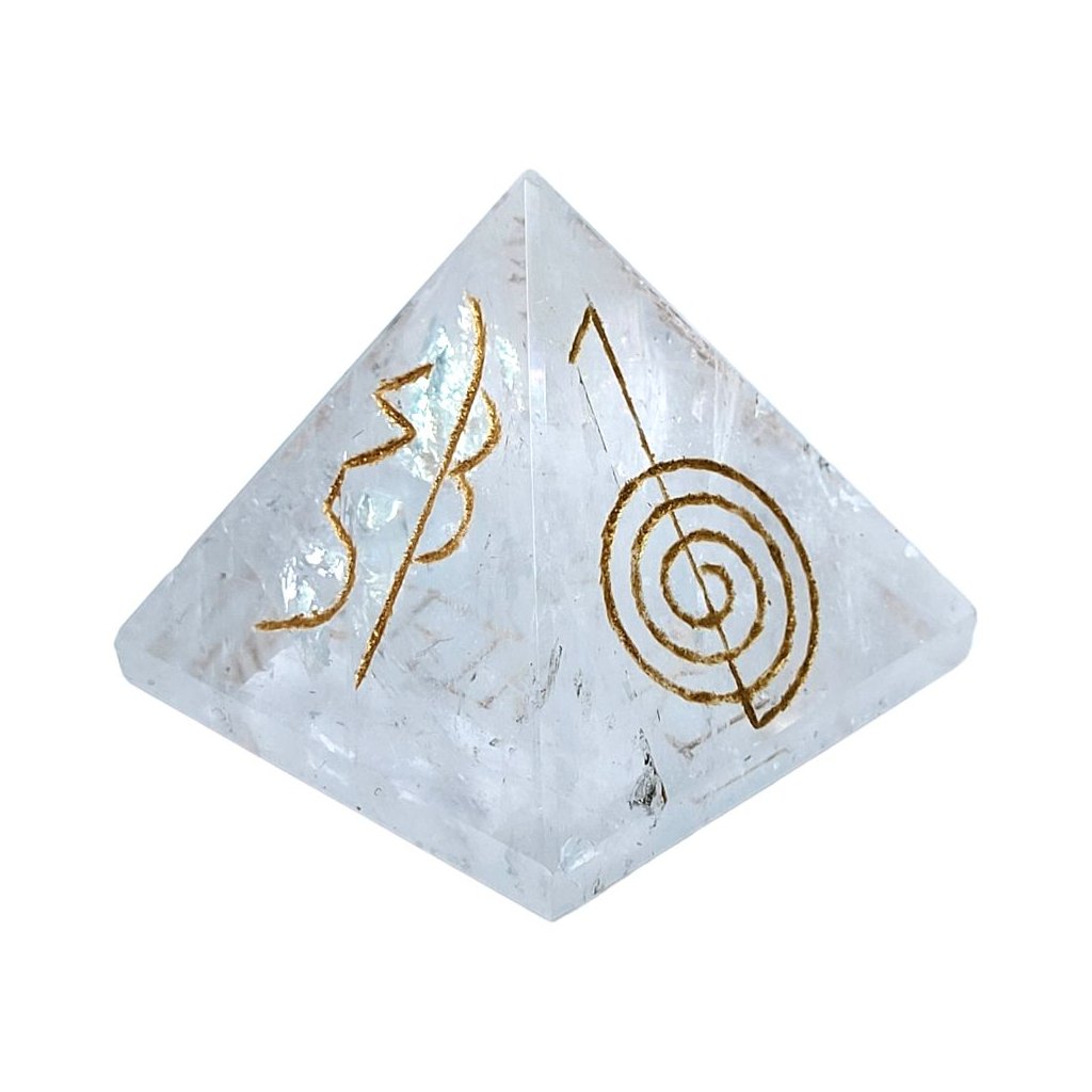 Pyramída kryštál Reiki 4cm - fengsuej-obchod.sk