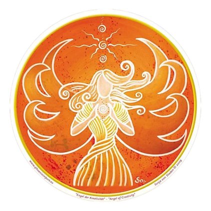 Mandala Anjel kreativity -fengsuej-obchod.sk