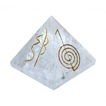 Pyramída kryštál Reiki 4cm - fengsuej-obchod.sk