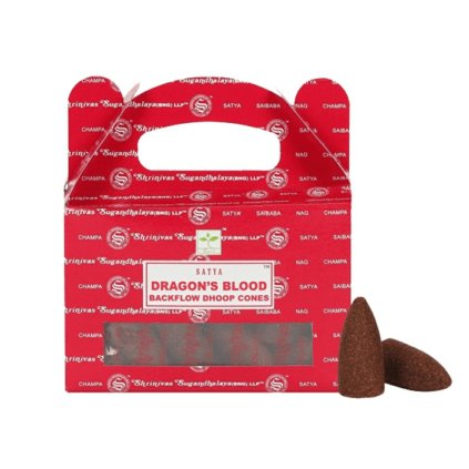 Dračia krv tečúci dym - vonné kužele