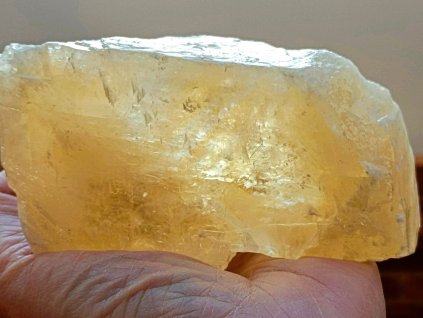 kalcit žlutý citrínový kvalitní 2