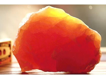 kalcit oranžový velký přírodní 10