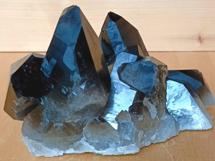 záhněda morion dark quartz 21