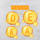 Vitamíny rozpustné v tucích - A, D, E a K