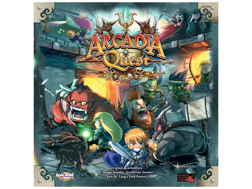 Arcadia Quest – ANG, CZ pravidla