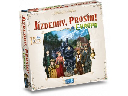 Ticket to Ride (Jízdenky, prosím!): EUROPE (Evropa): 15th Anniversary