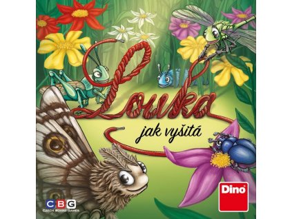 Louka jak vyšitá