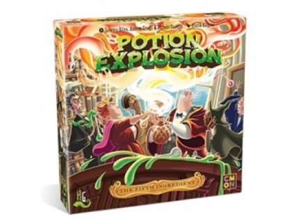 Potion Explosion (Výbušné lektvary): The Fifth Ingredient - 2. edice - ANG, CZ pravidla