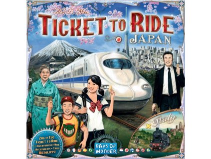 Ticket to Ride (Jízdenky prosím!): Volume 7 – Japan & Italy – ANG, CZ pravidla