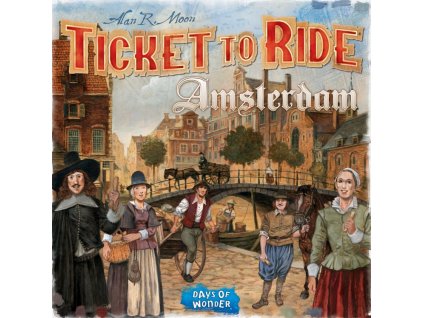 Ticket To Ride (Jízdenky prosím!): Amsterdam – ANG