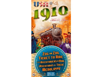 Ticket To Ride (Jízdenky prosím!): USA 1910 – ANG, CZ pravidla