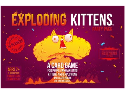 Výbušná koťátka (Exploding Kittens): Párty karty (Party Pack) – ANG