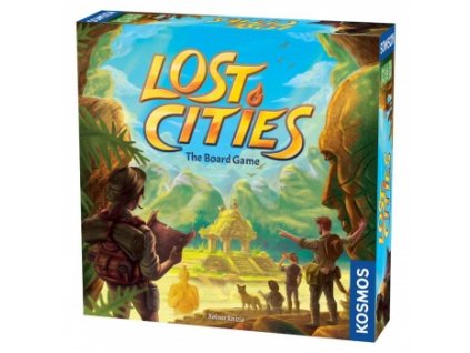 Ztracená města (Lost Cities): The Board Game - ANG, CZ pravidla