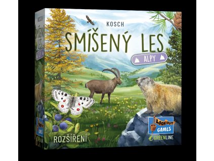 smiseny les alpy vizualizace