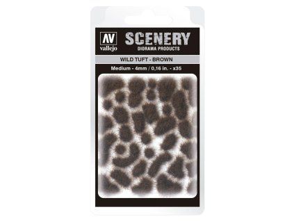 Vallejo: Scenery - Wild Tuft Brown (5 mm)