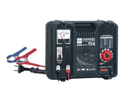Nabíječka auto > moto baterií Kukla BK 5 12V > 15A s pojistkou zkratu