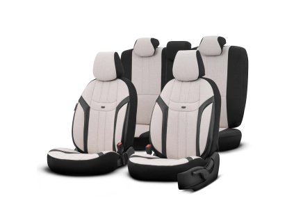 Sada autopotahů OTOM SWAN 503 BEIGE 3-ZIP