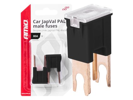 Pojistka JAPVAL PAL samec U 80A AMIO-03410