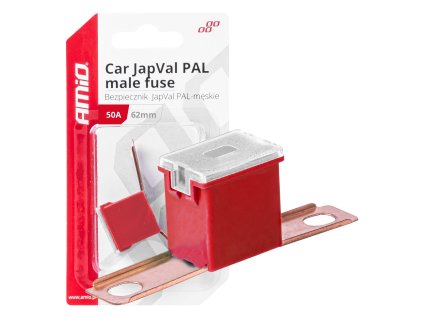 Pojistka JAPVAL PAL samec 62mm 50A AMIO-03429
