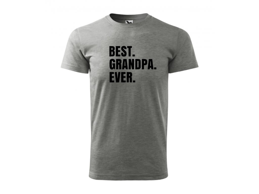 best grandpa ever šedé