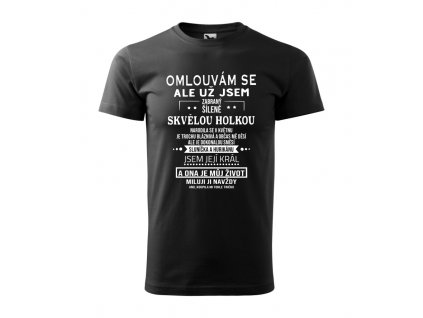omlouvám se černé