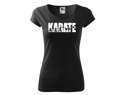 karate damske cerne
